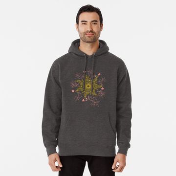 Discover Disney Mandala Gold Flower Pullover Hoodie