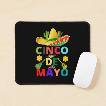 Discover Happy Cinco De Mayo Celebration Mouse Pad