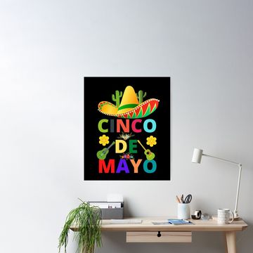 Discover Happy Cinco De Mayo Celebration Poster