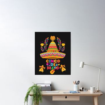Discover Fiesta Squad Cinco De Mayo Poster