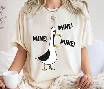 Discover Mine! Mine! Mine! Seagull Shirt, Finding Nemo T-shirt