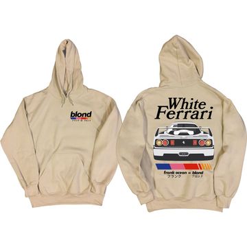 Discover Frank Ocean BLOND WHITE FERRAR! Hoodie