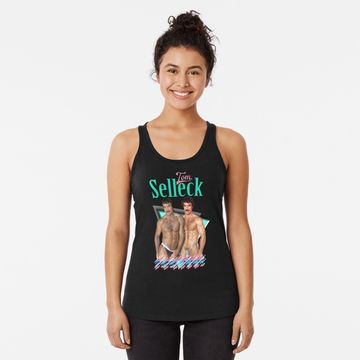 Discover Tom Selleck Racerback Tank Top