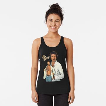 Discover Tom Selleck Is The Daddy Racerback Tank Top
