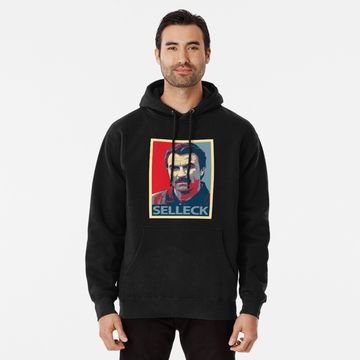 Discover Tom Selleck Funny Pullover Hoodie