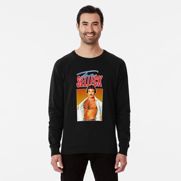 Discover Tom Selleck Lightweight Sweatshirt
