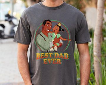Discover Retro James And Tiana Best Dad Ever Disney T-shirt