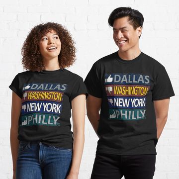 Discover Funny Football Fan of Dallas City   Classic T-Shirt
