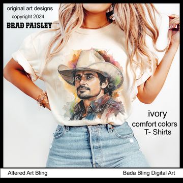 Discover Brad Paisley T-shirts  Brad Paisley shirts  original art shirts