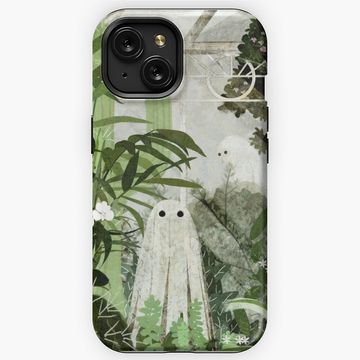 Discover There's A Ghost in the Greenhouse Again iPhone Case