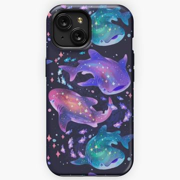 Discover Cosmic Whale Shark iPhone Case