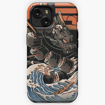 Discover The Black Sushi Dragon iPhone Case