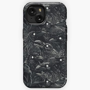 Discover Raven pattern 2 iPhone Case