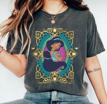 Discover Vintage Princess Jasmine Shirt, Retro Disney Princess Shirt
