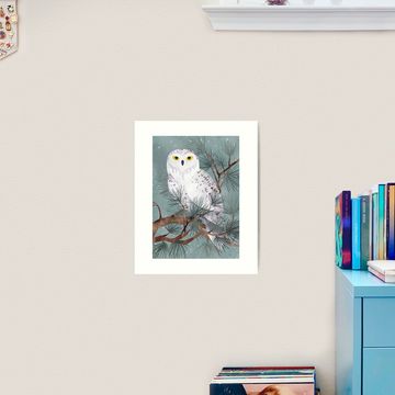 Discover Snowy Art Print