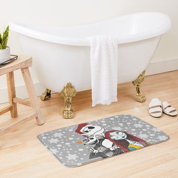 Discover Jack Skellington, Zero and Sally - The Nightmare Before Christmas Bath Mat