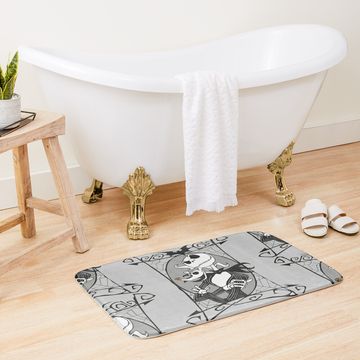 Discover Jack Skellington and Zero - The Nightmare Before Christmas Bath Mat