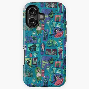 Discover New Haunted Mansion Print iPhone Case