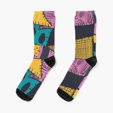 Discover Nightmare Sewn Pattern Socks