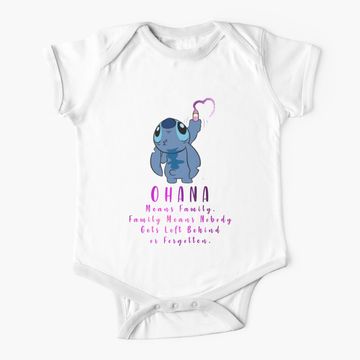 Discover Lilo and Stitch Ohana Baby One-Piece