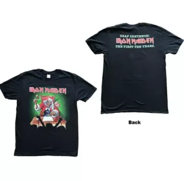 Discover Iron Maiden Deaf Sentence Unisex T-Shirt Double Sided