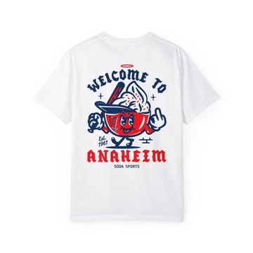 Discover Anaheim Angels Welcome unisex t-shirt