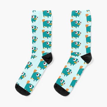 Discover Perry the platypus baby from Phineas and Ferb Socks
