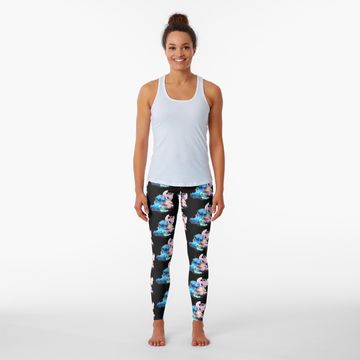 Discover Lilo & Stitch Angels Watercolor Leggings