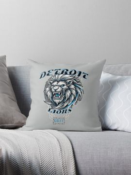 Discover DETROIT LIONS - GRIT Pillow