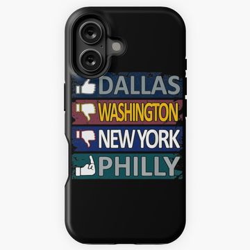 Discover Funny Football Fan of Dallas City   iPhone Case