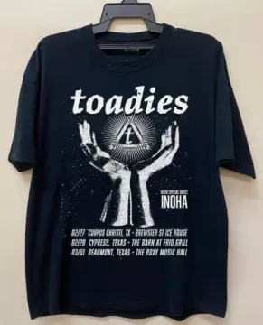 Discover Happy 2025 Toadies Band Tour T Shirt