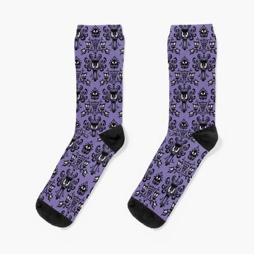 Discover Haunted Mansion Wallpaper Socks
