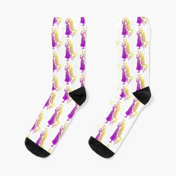 Discover Princess Inspired Silhouette Socks