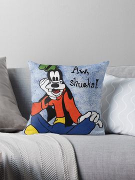 Discover Goofy Painting Pillow