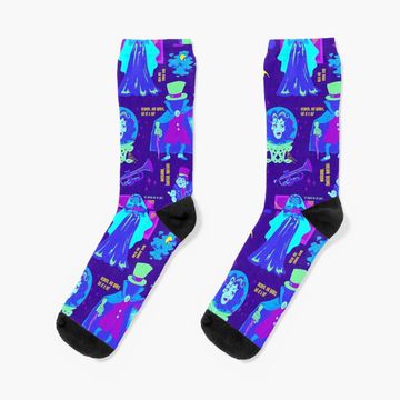 Discover Happy Haunts.  Socks