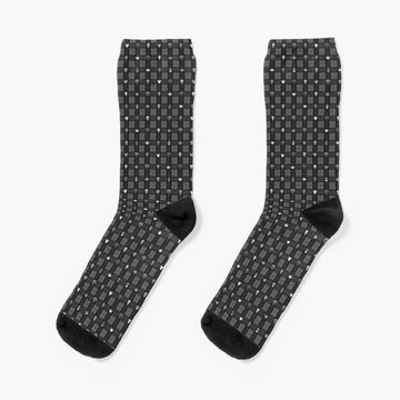Discover Kingdom Hearts III - Flannel Pattern (Black) Socks