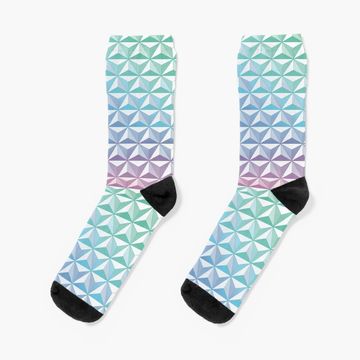 Discover Geodesic Sphere, Blue Socks