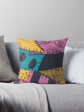 Discover Nightmare Sewn Pattern Pillow