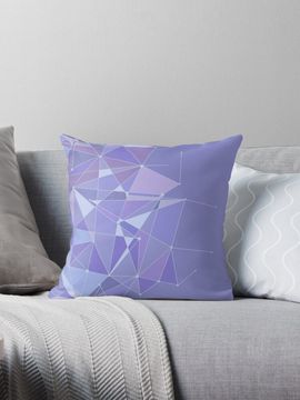 Discover Galaxy Purple Wall Pillow