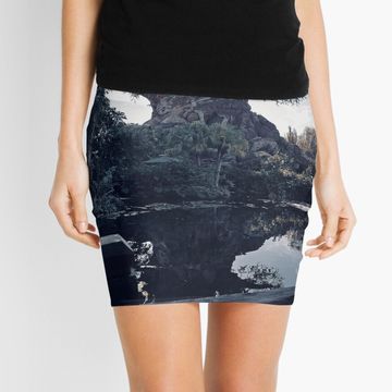 Discover Tree of Life on the water Mini Skirt