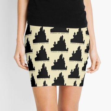 Discover Fairest Of Them All Castle Mini Skirt