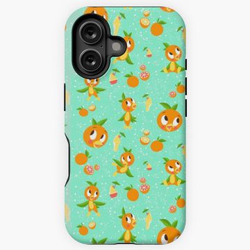 Discover Orange Bird with Dole whip iPhone Case