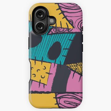 Discover Nightmare Sewn Pattern iPhone Case