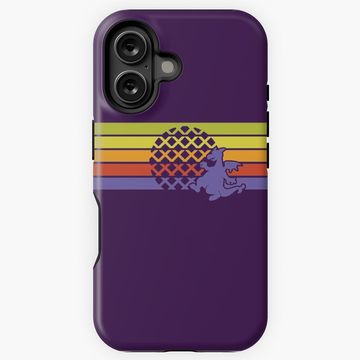 Discover Retro Dragon Stripes iPhone Case