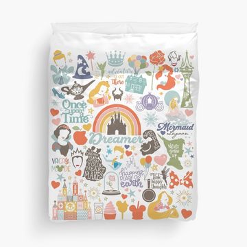 Discover Vacay Inspired Vacation Graphic Tee Duvet Cover