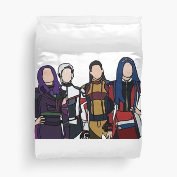 Discover Descendants Duvet Cover