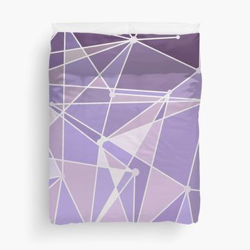 Discover Purple Wall Style Duvet Cover