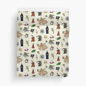 Discover Peter Pan Duvet Cover