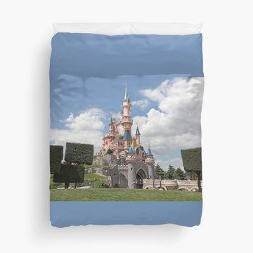 Discover Castle Duvet Cover