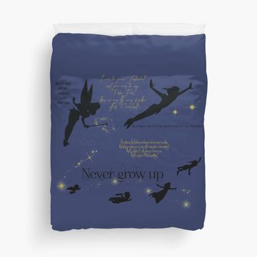 Discover Neverland Duvet Cover